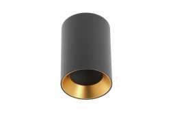 Dekor stropné svietidlo AERO II hliník 70x100mm IP20 max. 20W okrúhle čierne. 1208963809