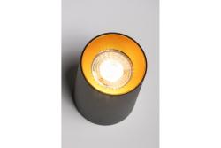 Dekor stropné svietidlo AERO II hliník 70x100mm IP20 max. 20W okrúhle čierne. 1208963809