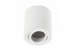 Decor Ceiling fixture AVEIRO aluminium 80x85mm IP20 max 20W round white 1208963831