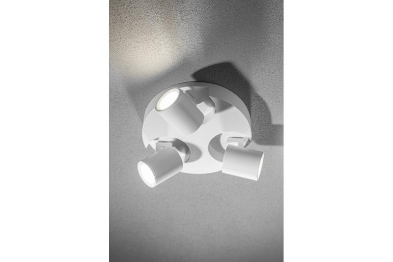 Decoračný stropný svietidlo BLINK AC220-240V 50/60 Hz GU10 max. 20W*3 IP20 trojitý biely 1208963845