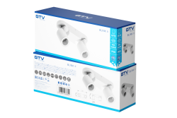 Dekoratívne stropné svietidlo BLINK II max. 250V 50/60 Hz GU10 max. 20W*2 IP20 Dual White 1208963847
