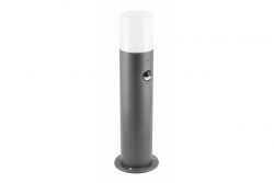 Decor Záhradné svietidlo CORTA-P PIR 40 E27 MAX.25W IP44 AC220-240V 50-60Hz stĺp grafit. 1208963862