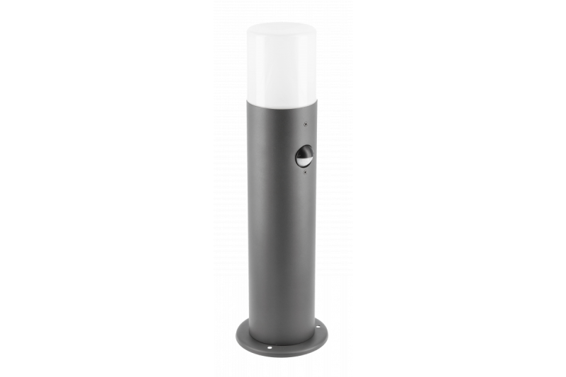 Decor Záhradné svietidlo CORTA-P PIR 40 E27 MAX.25W IP44 AC220-240V 50-60Hz stĺp grafit. 1208963862