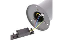 Dekoratívne záhradné svietidlo CORTA-P 80 E27 MAX.25W IP44 AC220-240V 50-60Hz stĺp antracit. 1208963863