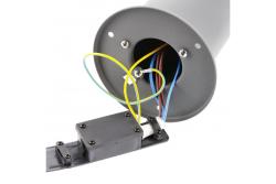Decor CORTA-P 80 záhradná lampa E27 MAX.25W IP44 AC220-240V 50-60Hz zásuvka max. 3000W stĺpik grafit. 1208963864