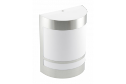 Dekor ESO nástenná lampa E27 MAX. 11W IP54 AC220-240V 50/60Hz inox 1208963874