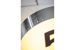 Dekor ESO nástenná lampa E27 MAX. 11W IP54 AC220-240V 50/60Hz inox 1208963874