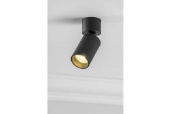 Dekor Stropné svietidlo FARGO MINI hliník 56x150mm IP20 max 20W okrúhle čierne. 1208963877