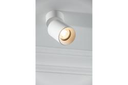 Dekor Stropné svietidlo FARGO hliník 70x160mm IP20 max 20W okrúhle biele. 1208963878
