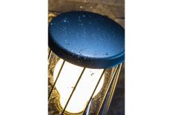 Decór KERTA-A záhradná lampa E27 MAX.12W IP44 AC220-240V 50-60Hz jednoduchá nástenná lampa vrchná časť grafit. 1208963906