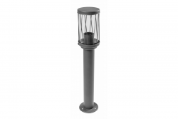 Dekor KERTA-P 50 záhradná lampa E27 MAX.12W IP44 AC220-240V 50-60Hz stĺpik grafit 1208963907