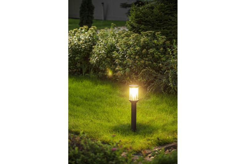 Dekor KERTA-P 50 záhradná lampa E27 MAX.12W IP44 AC220-240V 50-60Hz stĺpik grafit 1208963907