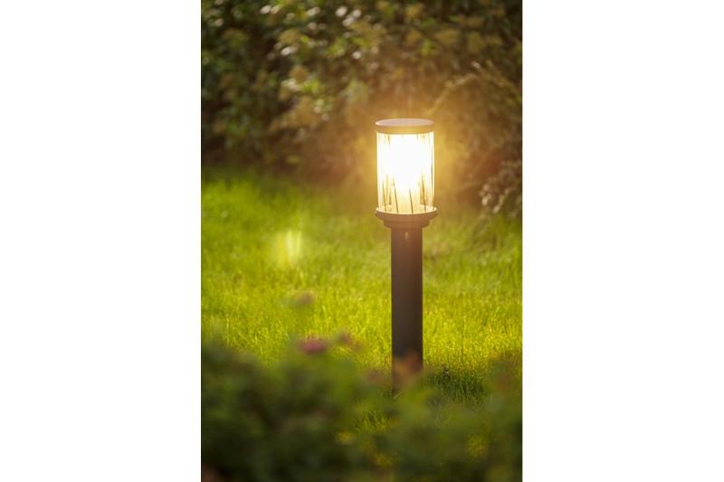 Dekor KERTA-P 50 záhradná lampa E27 MAX.12W IP44 AC220-240V 50-60Hz stĺpik grafit 1208963907