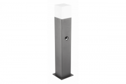 Dekoratívne záhradné svietidlo LARGO-P PIR 50 E27 MAX.15W IP44 AC220-240V 50-60Hz stĺp grafit. 1208963920
