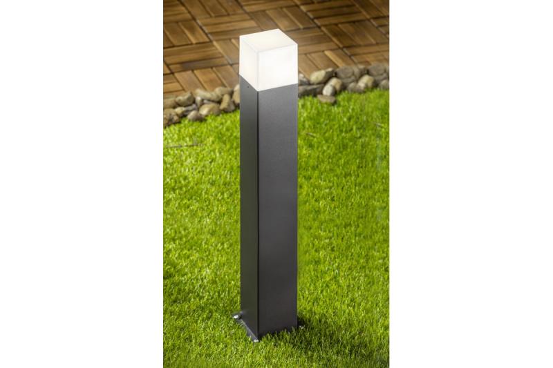 Svetelný dekor do záhrady LARGO-P 80 E27 MAX.15W IP44 AC220-240V 50-60Hz montážny stĺp grafit. 1208963921