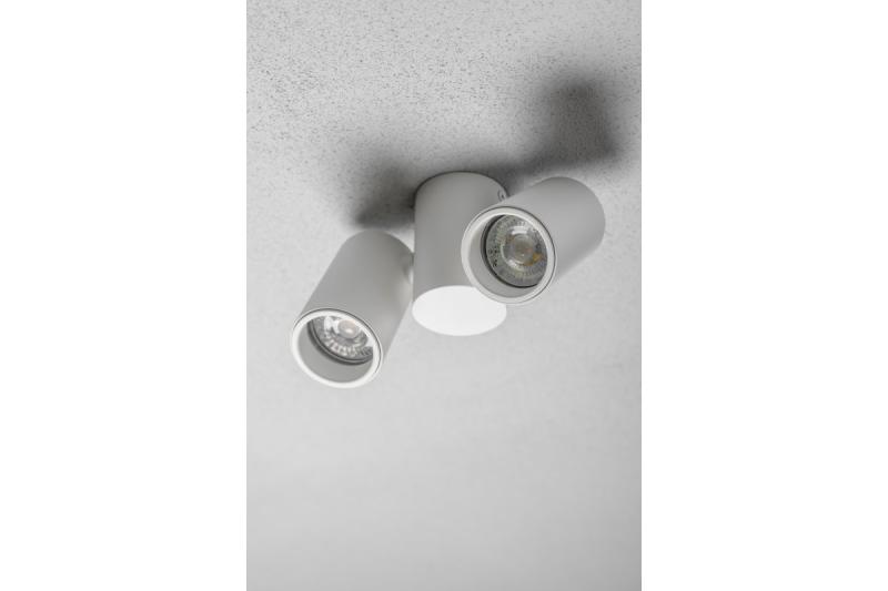 Dekor Stropné svietidlo LUPO hliník 17,5x5,6x11,5 IP20 2*GU10 max. 50W okrúhle biele. 1208963925