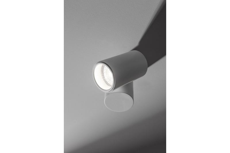 Dekor Stropné svietidlo LUPO hliník 11.6x5.6x11.5 IP20 1*GU10 max. 50W okrúhle biele. 1208963927