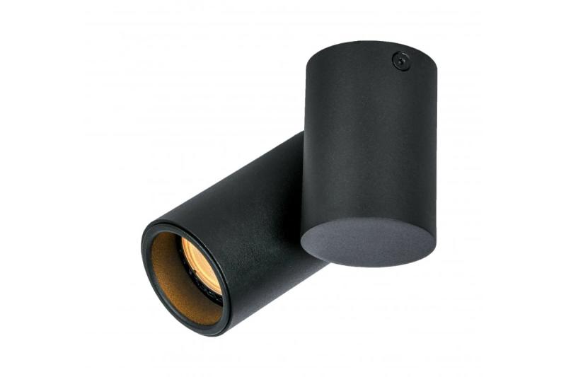 Dekoratívne stropné svietidlo LUPO hliník 11,6x5,6x11,5 IP20 1*GU10 max. 50W okrúhle čierne. 1208963928
