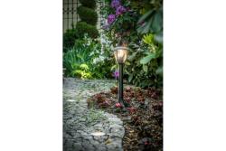 Dekor Záhradné svietidlo MARINA-P E27 MAX.20W IP54 AC220-240V 50-60Hz stĺpik čierny 1208963931