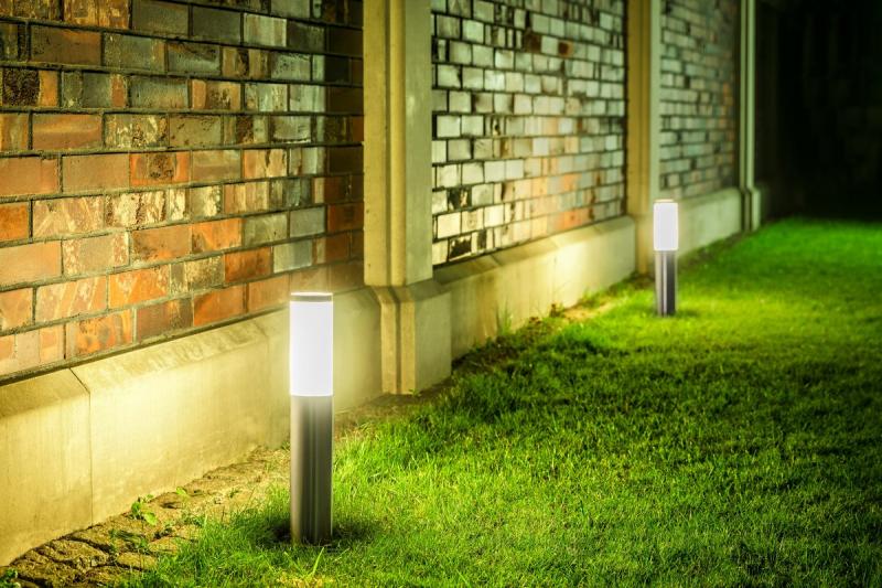 Tuindecoratie verlichting MILAN-P 45 E27 MAX.40W IP44 AC220-240V 50-60Hz stĺpik z nehrdzavejúcej ocele. 1208963944