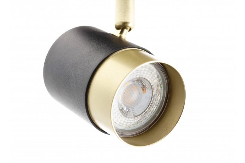 Dekor Stropné svietidlo ORIO hliník 24,0x5,5x14,0 IP20 2*GU10 max. 50W okrúhle čierne. 1208963965