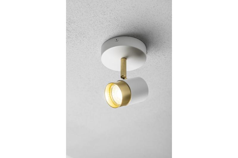 Dekor Stropné svietidlo ORIO hliník 11.6x5.6x11.5 IP20 1*Gu10 max. 50W okrúhle biele. 1208963968