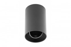 Decór Stropné svietidlo RESTO PC φ80x125mm IP20 max 20W okrúhle čierne. 1208963985