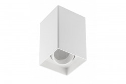Dekor Stropné svietidlo RESTO PC 80x80x125 mm IP20 max 20W štvorec biela. 1208963988