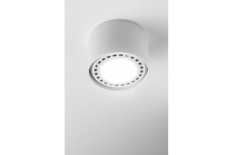 Dekor Stropné svietidlo SAKURA alum. 120x85 IP20 ES111 GU10 okrúhle biele. 1208963990