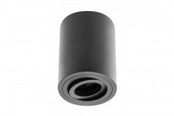 Deco Lamp povrchovo montovaný SENSA hliník 85x115 IP20 max 50W okrúhle čierne puzdro. 1208964004