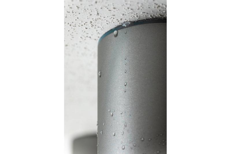 Dekor SENSA AQUA stropné svietidlo hliník 85x115 IP54 max 50W kruhové sivé. 1208964008