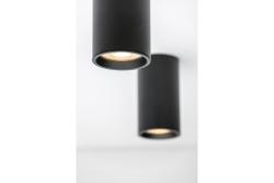 Dekoratívna lampa povrchovo montovaná SENSA MINI hliníková 64x115 IP20 max 50W okrúhle čierne puzdro. 1208964013