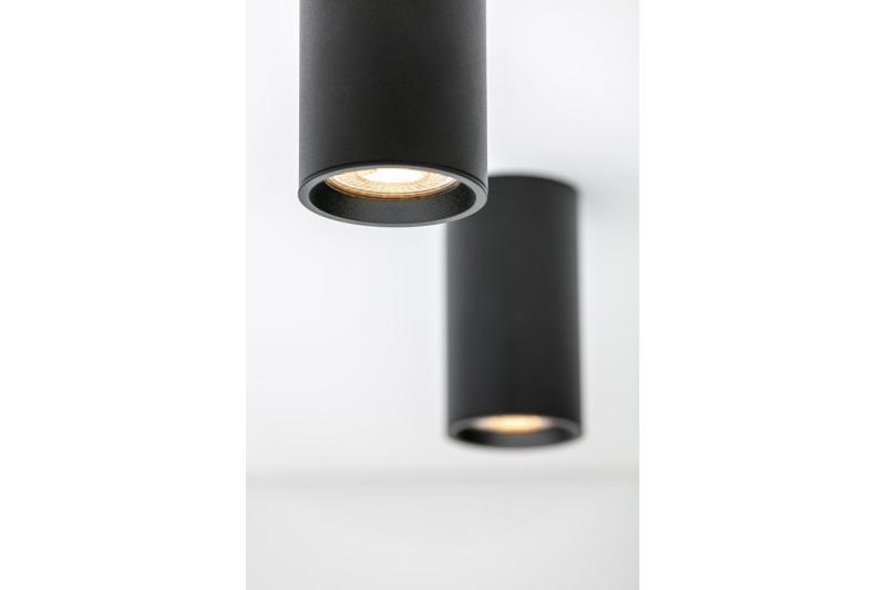 Dekoratívna lampa povrchovo montovaná SENSA MINI hliníková 64x115 IP20 max 50W okrúhle čierne puzdro. 1208964013