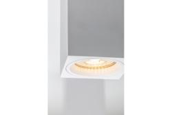 Decoratívna lampa povrchovo montovaná SENSA MINI hliník 70x70x115 IP20 max 50W štvorcové biele puzdro. 1208964014