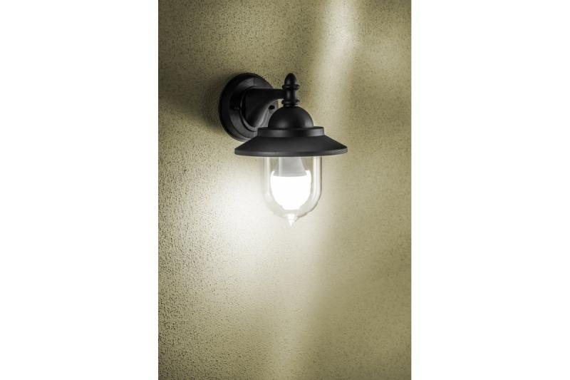 Dekor Záhradné Osvetlenie TOSKANA-AD E27 MAX.60W IP54 AC220-240V 50-60Hz matná čierna 1208964026