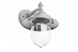 Sviečka záhradného osvetlenia TOSKANA-AD E27 MAX.60W IP54 AC220-240V 50-60Hz jednoduchá nástenná lampa sivá. 1208964027