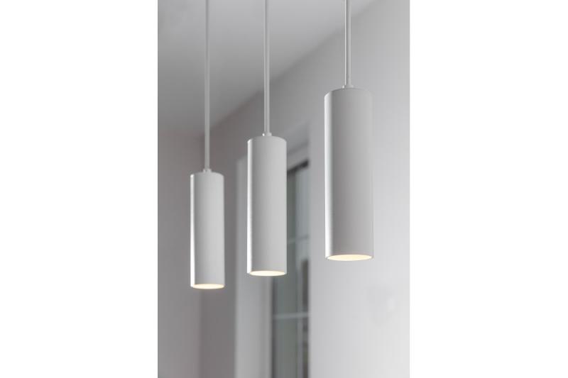 Deco TRESOS závesná lampa 3xGU10 hliník IP20 max. 3x20W biela 1208964029
