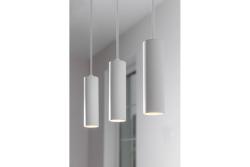 Decór Závesné svietidlo TRESOS II 3xGU10 hliník IP20 max. 3x20W biela. 1208964031