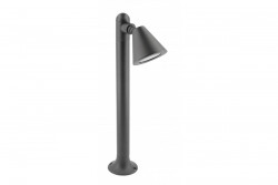 Decoratívne záhradné svietidlo LUSTINO-P 50 GU10 MAX.20W IP44 AC220-240V 50-60Hz montážny stĺp grafit. 1208964033