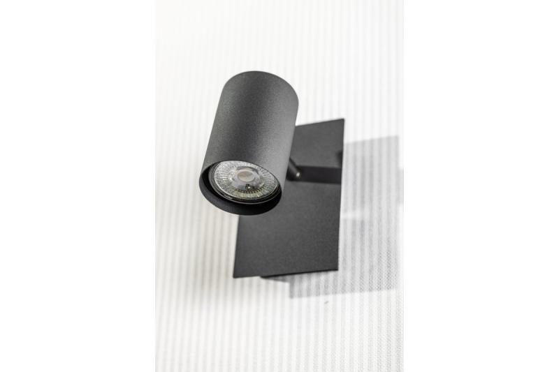 Dekor Stropné svietidlo VENETO IP20 max. 20W 1 x GU10 okrúhle čierne. 1208964036