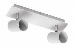 Dekor Stropné svietidlo VENETO IP20 max. 20W 2 x GU10 okrúhle biele. 1208964037