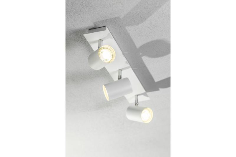 Dekor Stropné svietidlo VENETO IP20 max. 20W 3 x GU10 okrúhle biele. 1208964039