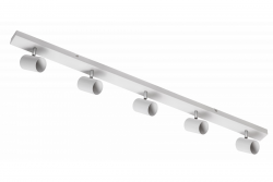 Decoračný stropný svietidlo VENETO IP20 max. 20W 5 x GU10 okrúhle biele 1208964043