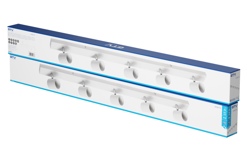 Decoračný stropný svietidlo VENETO IP20 max. 20W 5 x GU10 okrúhle biele 1208964043