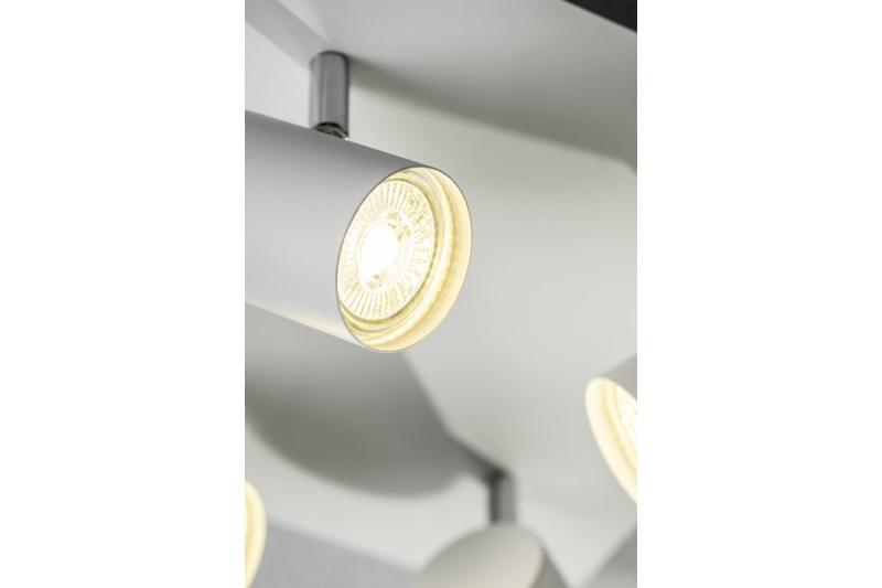 Dekor Stropné svietidlo VENETO IP20 max. 20W 4 x GU10 okrúhle/štvorcové biele. 1208964045
