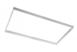 RÁM NA POVRCHOVÚ MONTÁŽ LED PANELA 30x60cm (KING), biely 1208965295