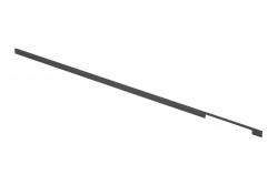 Hliníková rukoväť EXTEND, L=1200 mm, matná čierna 1208965512