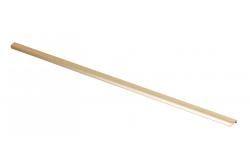 HEXA ALUMÍNIOVÁ RUKOVÄŤ, L=1200 mm, jasne kefované zlato 1208965517