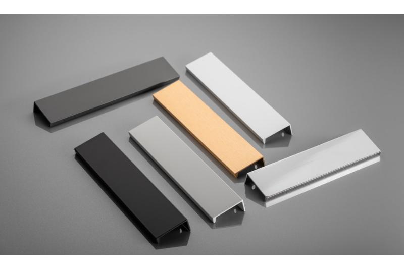 Hliníkové držadlo HEXI (antracit) 160 mm / 190 mm 1208965565