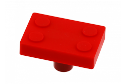 Gumová rukoväť Block červená 1208965668